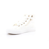 STIVALETTO TESSUTO 073 BIANCO