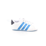 GRAND COURT SHOES CRIB WHITE/BLUE