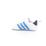 GRAND COURT SHOES CRIB WHITE/BLUE