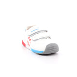 ZAPATO SPORT REJILLA BLANCO Y ROJO