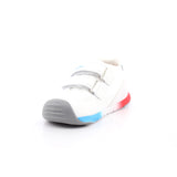 ZAPATO SPORT REJILLA BLANCO Y ROJO
