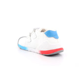 ZAPATO SPORT REJILLA BLANCO Y ROJO