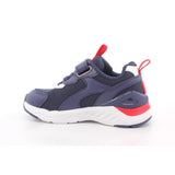 SNEAKER ELASTICOS REJILLA AZUL MARINO