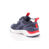 SNEAKER ELASTICOS REJILLA AZUL MARINO