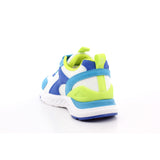 SNEAKER ELASTICOS REJILLA BLANCO Y AZUL