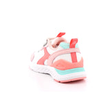 SNEAKER ELASTICOS REJILLA BLANCO Y ROSA