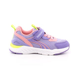 SNEAKER ELASTICOS REJILLA LILA