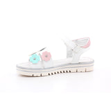 SANDALO GRIGIO WHITE/LILLA
