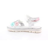 SANDALO GRIGIO WHITE/LILLA