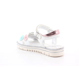SANDALO GRIGIO WHITE/LILLA