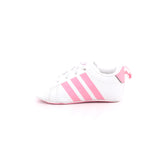GRAND COURT SHOES CRIB WHITE/PINK