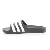 ADILETTE AQUA SLIDES KIDS BLACK/WHITE