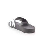 ADILETTE AQUA SLIDES KIDS BLACK/WHITE