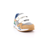 PBM 14477 BABY MEGA T.RETE/SUEDE PU GRIGIO/SENAPE