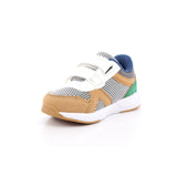 PBM 14477 BABY MEGA T.RETE/SUEDE PU GRIGIO/SENAPE