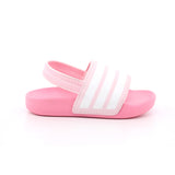 ADILETTE ESTRAP SLIDES INFANTS PINK