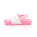 ADILETTE ESTRAP SLIDES INFANTS PINK