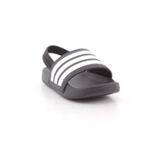 ADILETTE ESTRAP SLIDES INFANTS BLACK