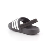 ADILETTE ESTRAP SLIDES INFANTS BLACK