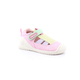 SANDALIA LONA BASICA LUREX FUCSIA