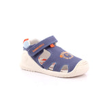 SANDALIA LONA URBAN PIQUE PETROL