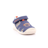 SANDALIA LONA URBAN PIQUE PETROL