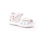 SANDALIA ESTAMPADA NAPA BLANCO