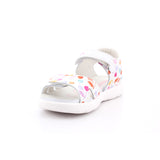 SANDALIA ESTAMPADA NAPA BLANCO