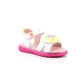 SANDALIA POM POM NAPA BLANCO