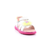 SANDALIA POM POM NAPA BLANCO