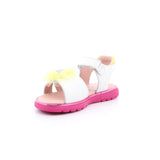 SANDALIA POM POM NAPA BLANCO