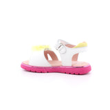 SANDALIA POM POM NAPA BLANCO