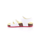 SANDALIA BIO ESTRELLA MAT BLANCO