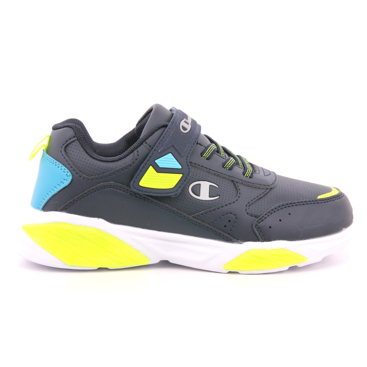Scarpa Strappi + Elastico Champion Bambino Blu Scarpa Strappi + Elastico Champion Bambino Blu Scarpe 1024 - S32818