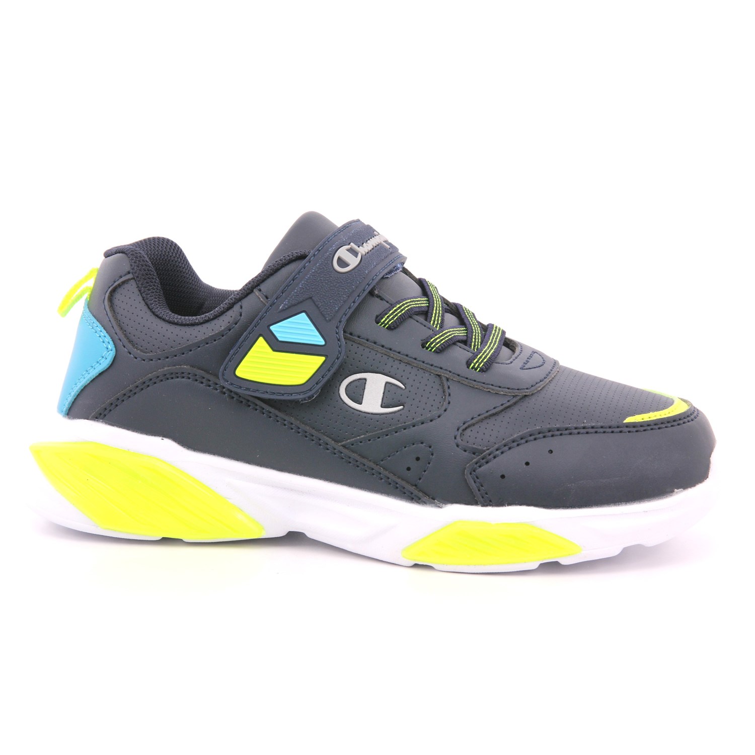 Scarpa Strappi + Elastico Champion Bambino Blu Scarpa Strappi + Elastico Champion Bambino Blu Scarpe 1024 - S32818