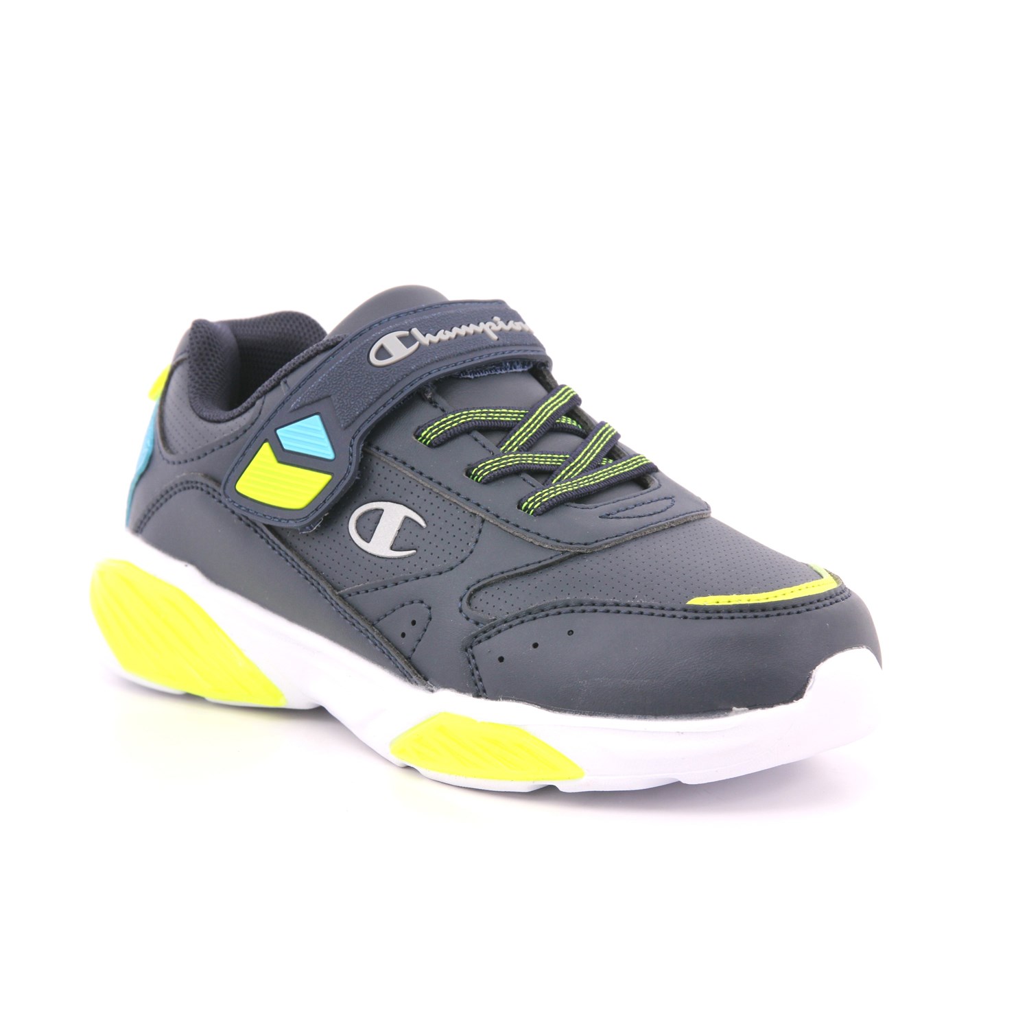 Scarpa Strappi + Elastico Champion Bambino Blu Scarpa Strappi + Elastico Champion Bambino Blu Scarpe 1024 - S32818
