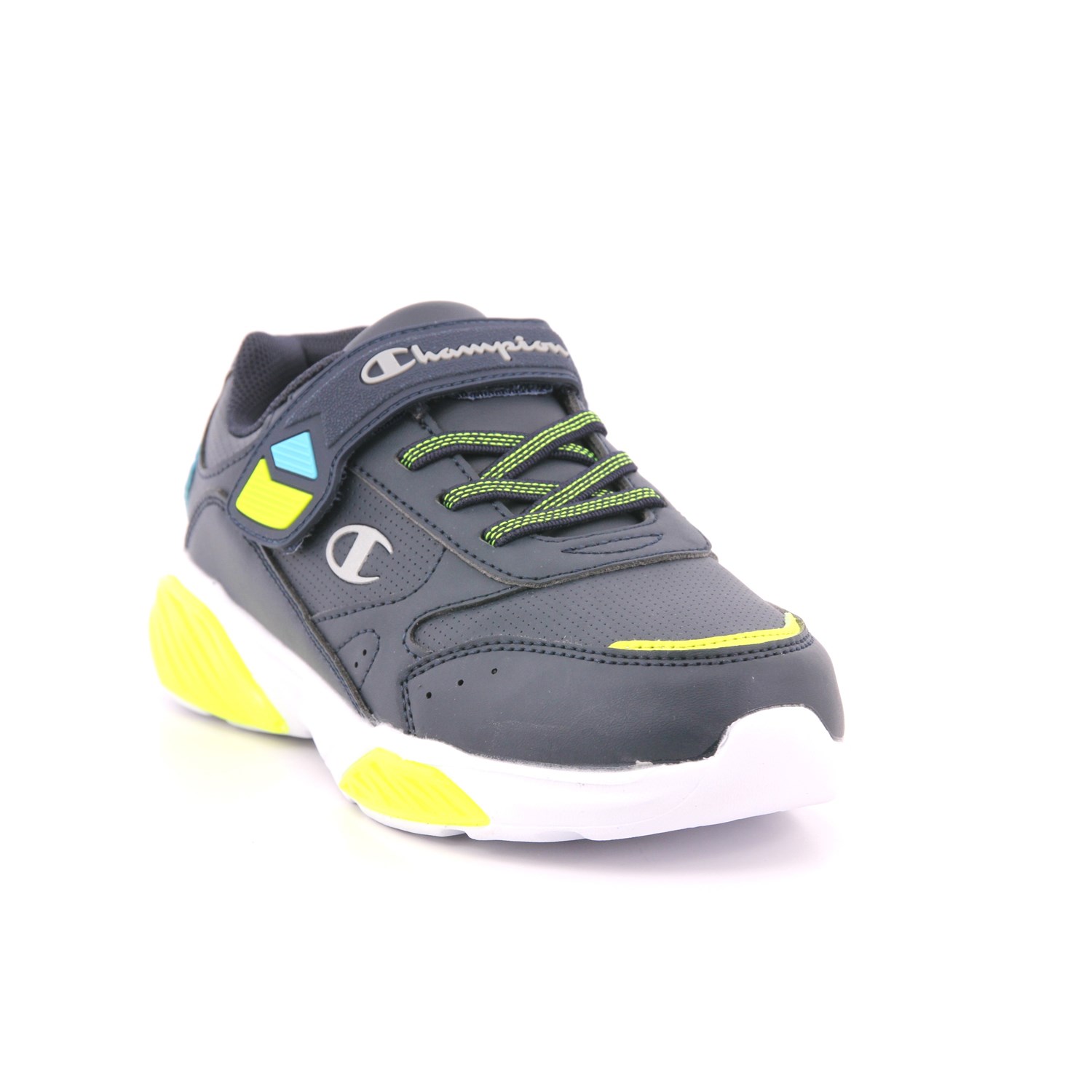 Scarpa Strappi + Elastico Champion Bambino Blu Scarpa Strappi + Elastico Champion Bambino Blu Scarpe 1024 - S32818