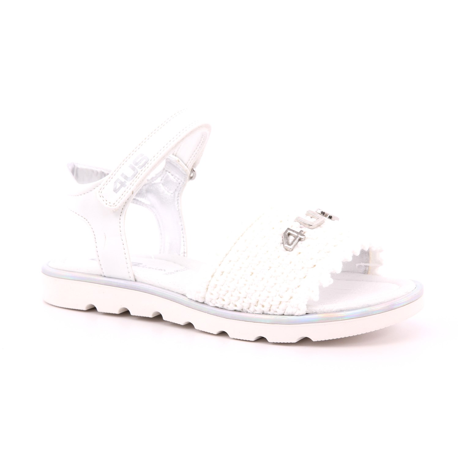 Sandalo Paciotti 4us Bambina Bianco Sandalo Paciotti 4us Bambina Bianco Scarpe 50 - 42832A