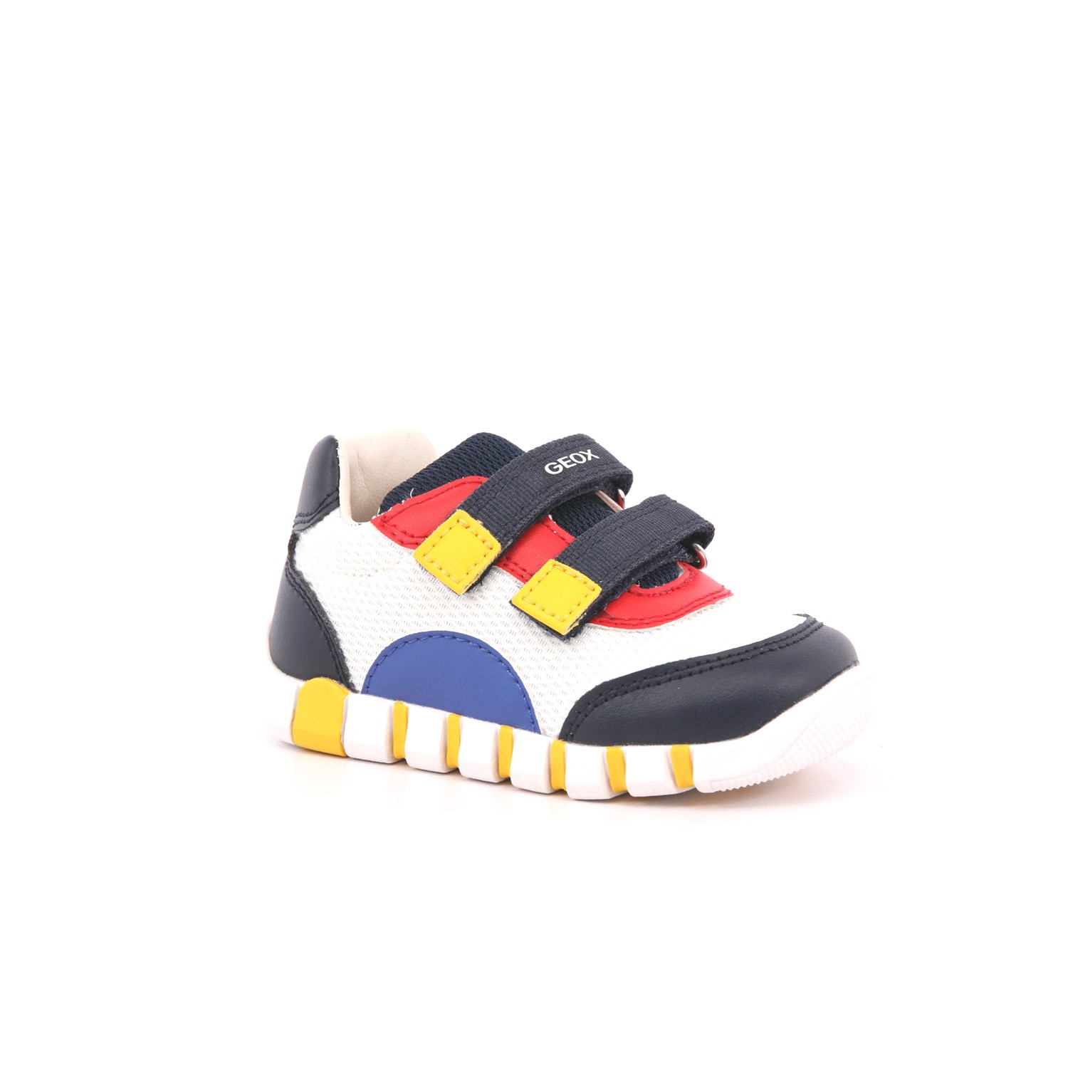 Scarpa Strappi Geox Bambino Bianco / Blu Scarpa Strappi Geox Bambino Bianco / Blu Scarpe 557 - B3555C