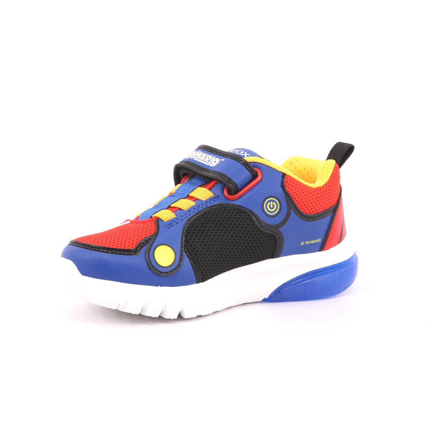 Scarpa Strappi + Elastico Geox Bambino Blu/rosso Scarpa Strappi + Elastico Geox Bambino Blu/rosso Scarpe 569 - J55LBF
