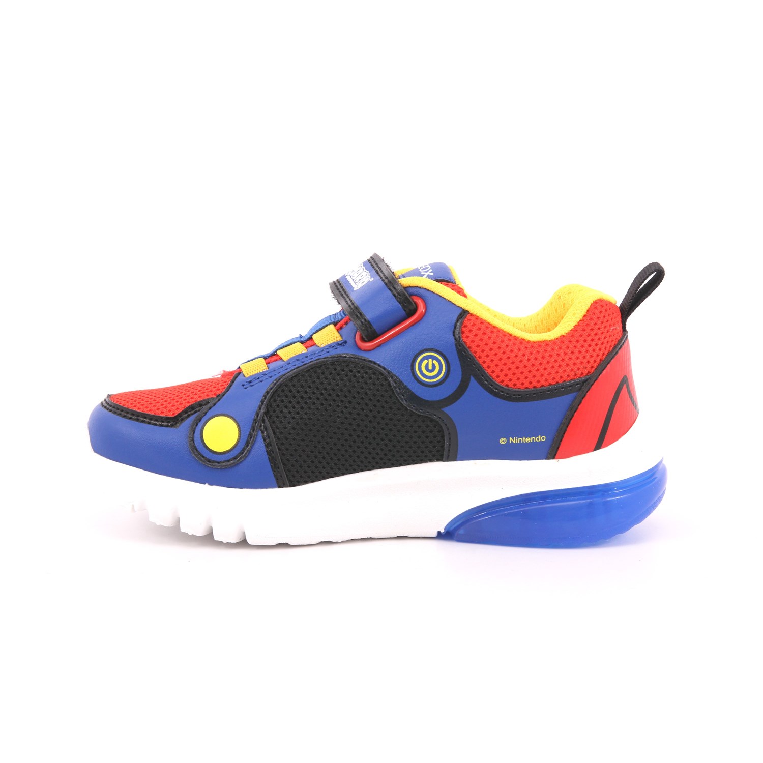 Scarpa Strappi + Elastico Geox Bambino Blu/rosso Scarpa Strappi + Elastico Geox Bambino Blu/rosso Scarpe 569 - J55LBF
