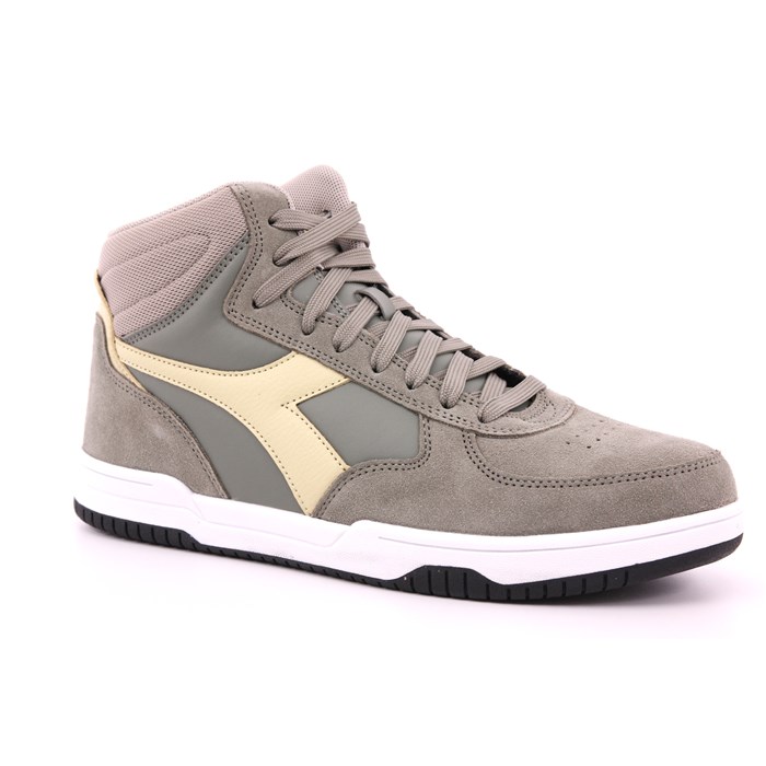 Diadora Scarpa Allacciata Verde Militare