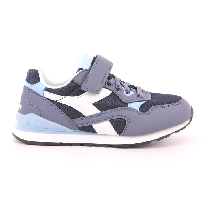 Scarpa Allacciata Diadora Bambino Blu  Scarpe 493 - 101.181329