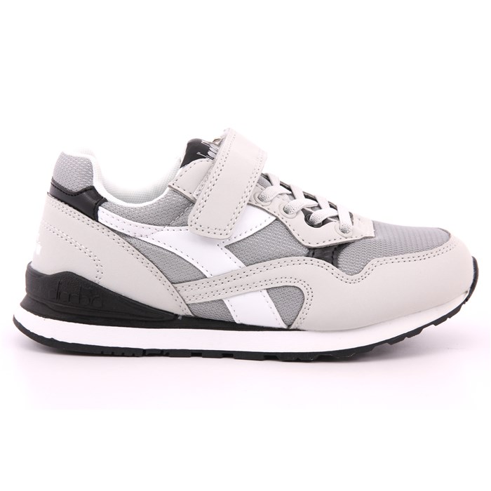 Scarpa Allacciata Diadora Bambino Grigio  Scarpe 494 - 101.181329