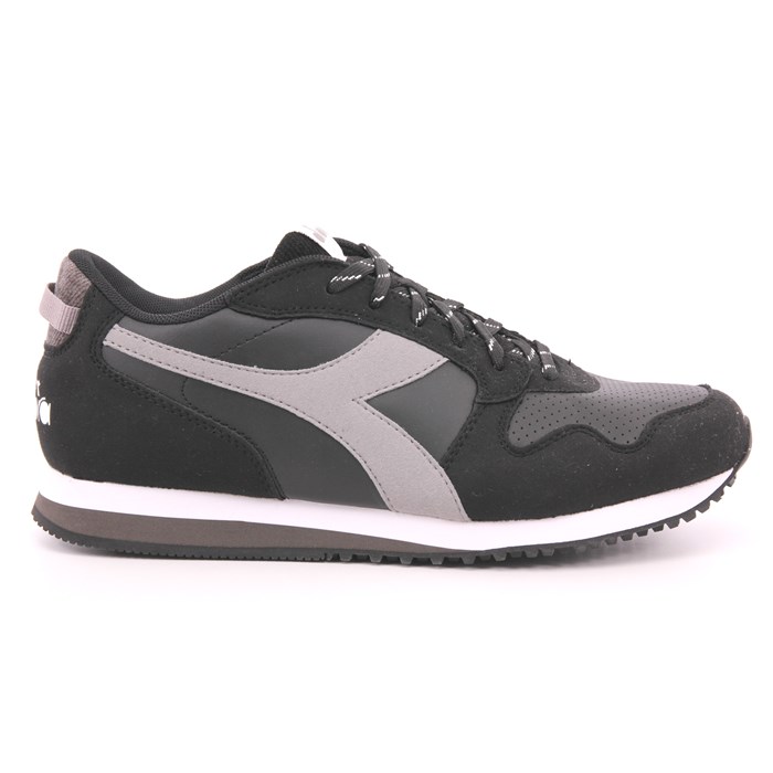 Scarpa Allacciata Diadora Uomo Nero  Scarpe 500 - 101.180840