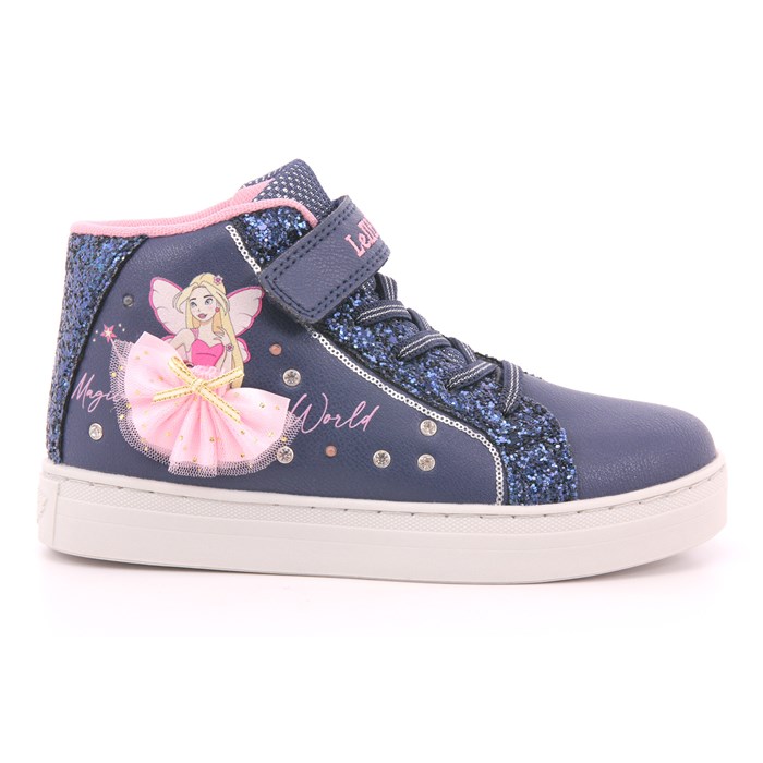 Scarpa Strappi + Elastico Lelli Kelly Bambina Blu  Scarpe 478 - LKAL4486