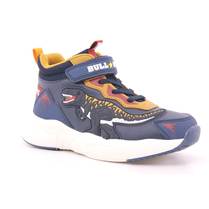 Bull Boys Scarpa Strappi + Elastico Blu