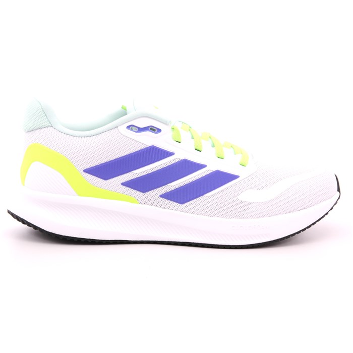 Scarpa Allacciata Adidas Bambino Bianco  Scarpe 1401 - IE8587