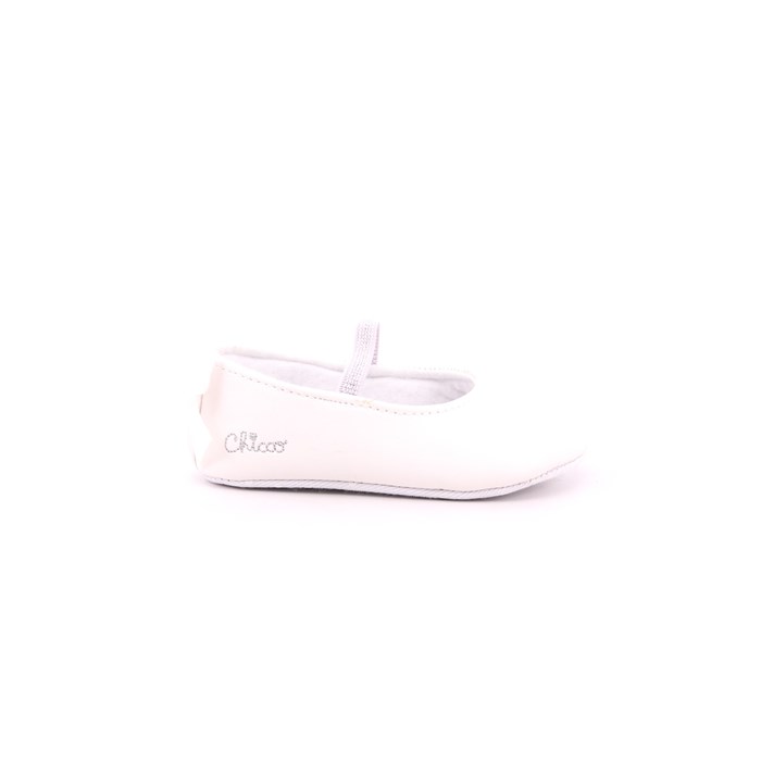 Scarpina Culla Chicco Bambino Bianco  Scarpe 752 - 068012