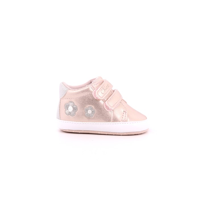 Scarpina Culla Chicco Bambino Rosa  Scarpe 757 - 072097